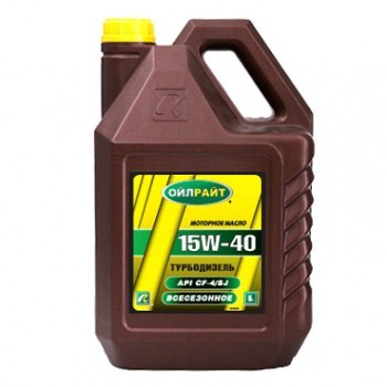 Моторное масло OILRIGHT Турбодизель 15W40, 5л