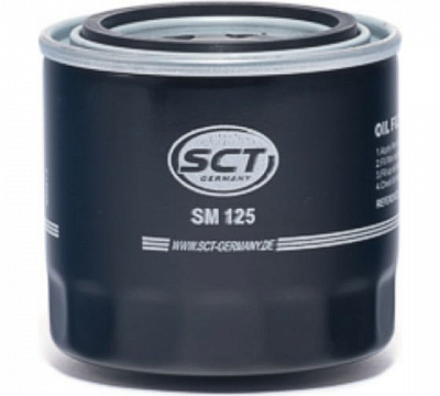 Фильтр масляный SCT-SM 125 HYUNDAI KIA ALL MODELS