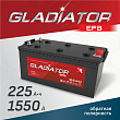 Аккумулятор GLADIATOR EFB 225Ач 1550А 12V Евро размер 518*275*242