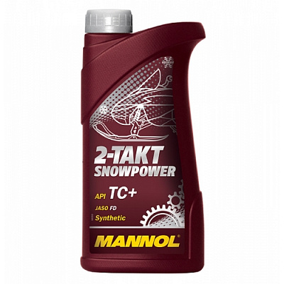 Моторное масло Mannol 2-TAKT SNOWPOWER 2T, 1л