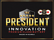Батарея аккумуляторная 4Ач А 12V оп Евро(К)-President YTX4L-BS-113*70*85