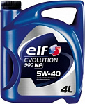 Масло моторное  Elf  Evolution 900 NF/5W40 (4л)